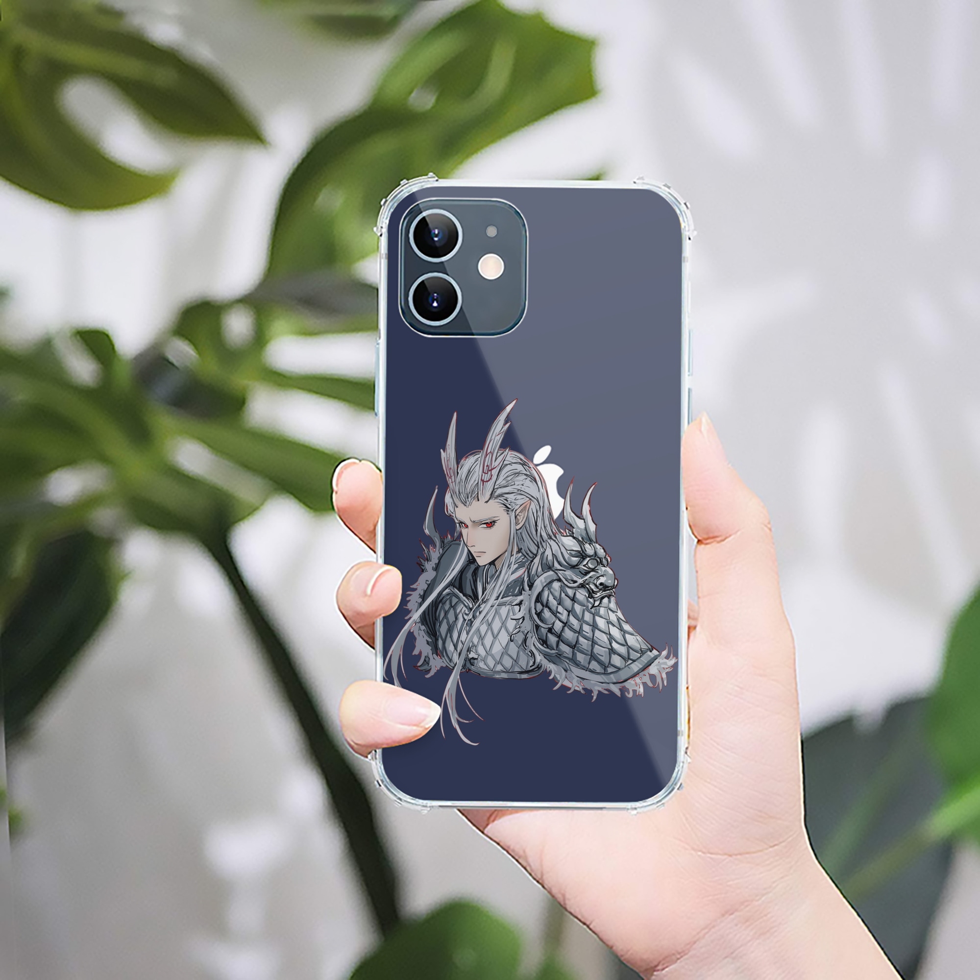 （画像用） Ne Zha 2 ナタ 魔童の大暴れ 【iPhone 12シリーズ対応】透明スマホケース（クリアソフトケース）
